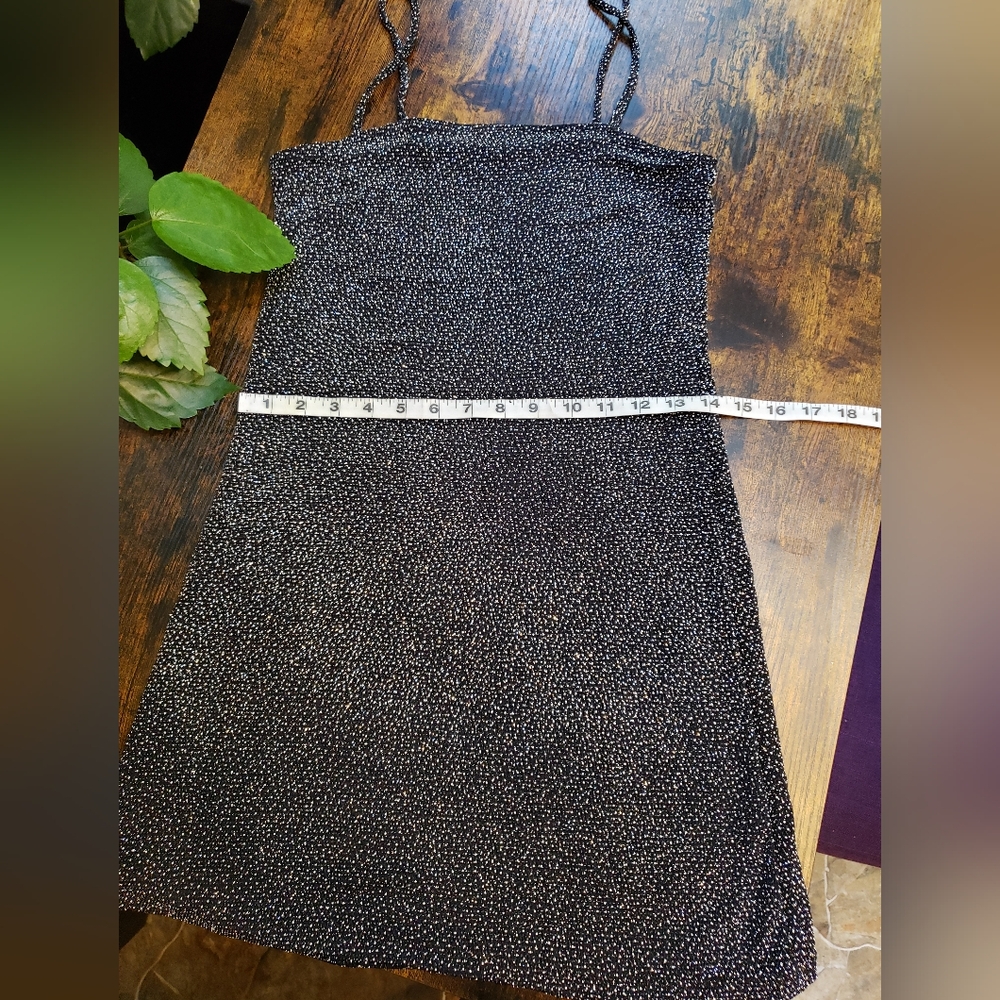 Pull&Bear Sparkle Square Neck, Mini, Lightweight,… - image 4